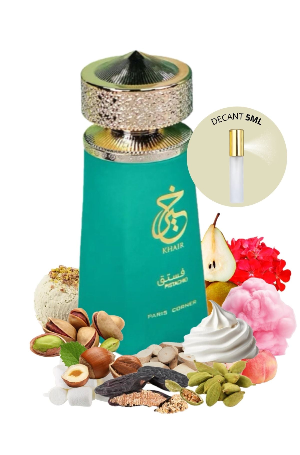 Decant Khair Pistachio Eau de Parfum 5 mL Paris Corner