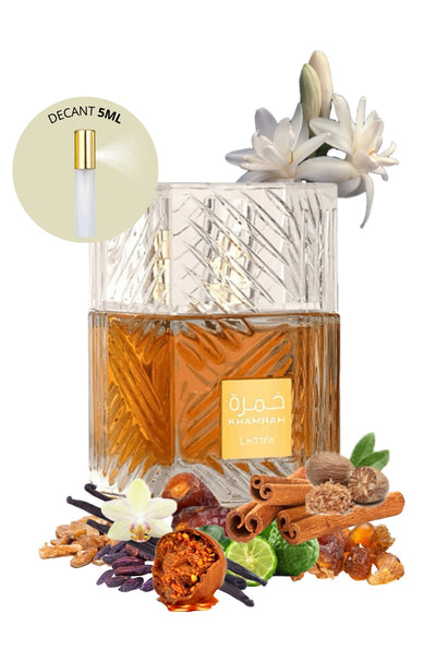 Decant Khamrah Eau de Parfum 5 mL | Lattafa