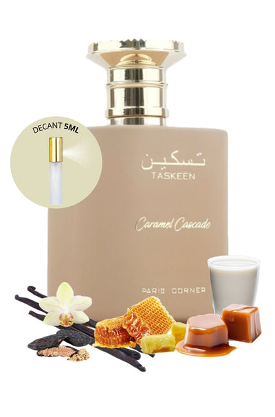 Decant Taskeen Caramel Cascade Eau de Parfum 5 mL Paris Corner