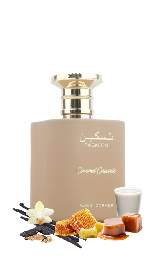 Taskeen Caramel Cascade Eau de Parfum 100mL Paris Corner