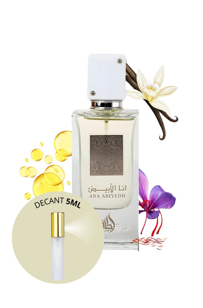 Decant Ana Abiyedh White Eau De Perfume 5mL Lattafa