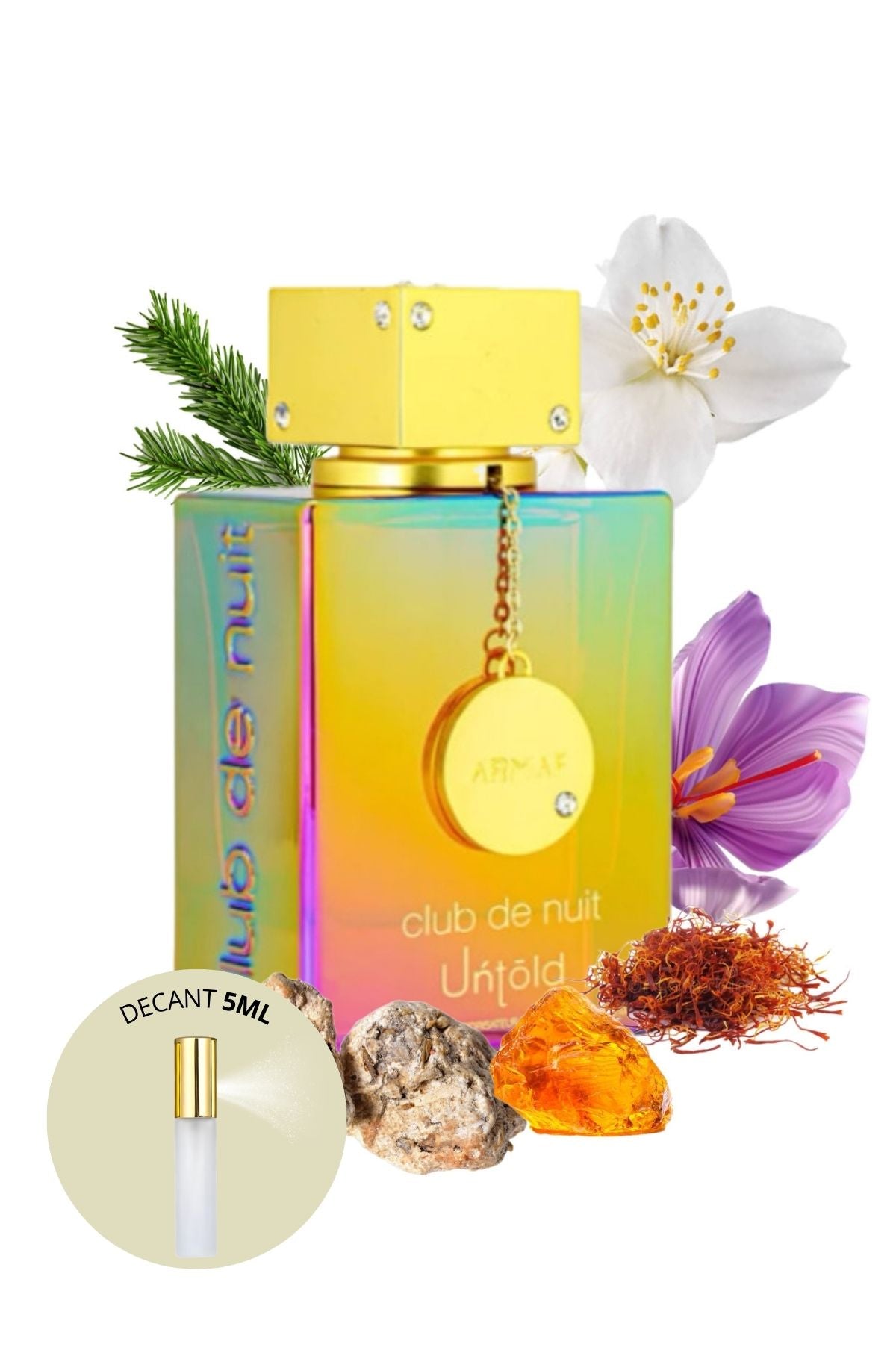 Decant Club de Nuit Untold Eau de Parfum 5 mL Armaf