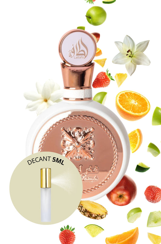 Decant Fakhar Rose Eau de Parfum 5 mL | Lattafa