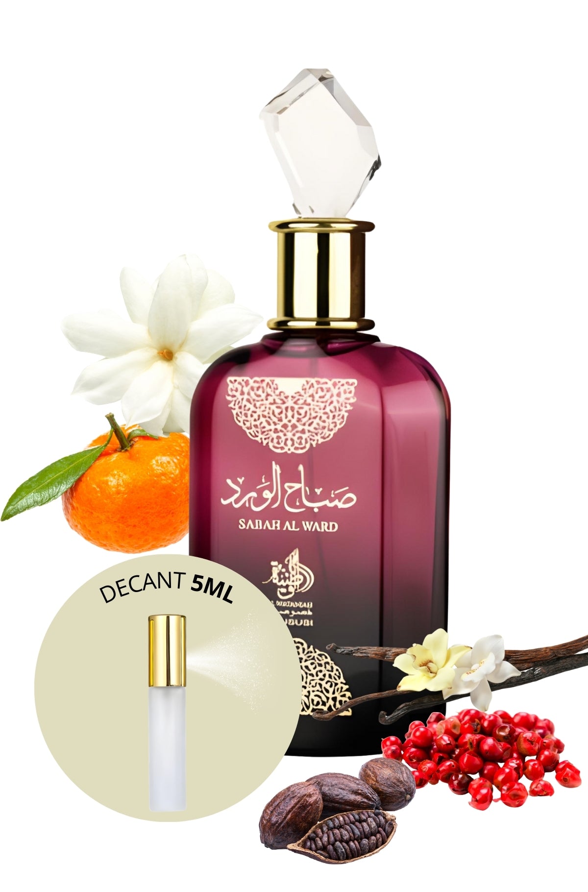 Decant Sabah Al Ward Eau de Parfum 5 mL Al Wataniah