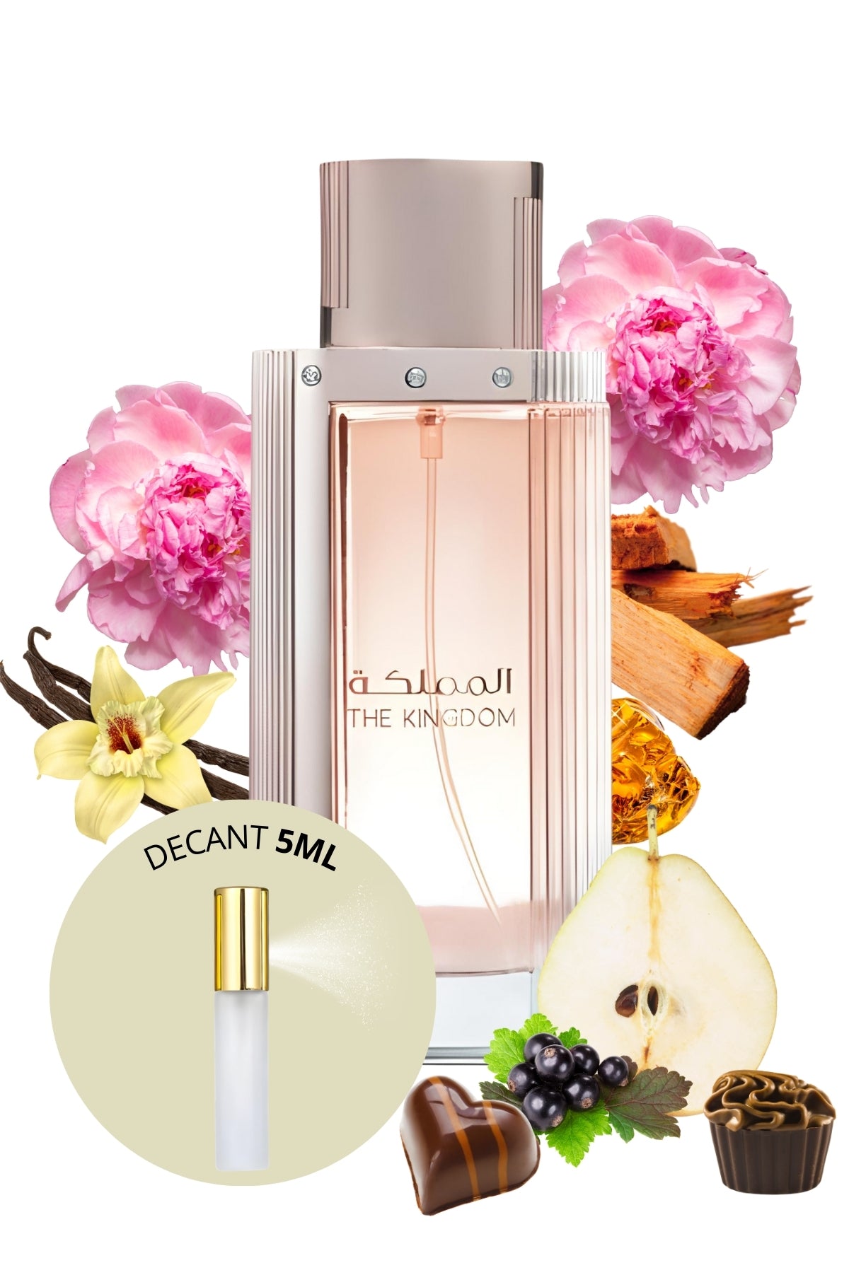 Decant The Kingdom Lattafa Perfumes (5ml)