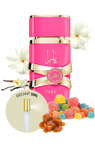 Decant Yara Candy Eau de Parfum 5ml Lattafa