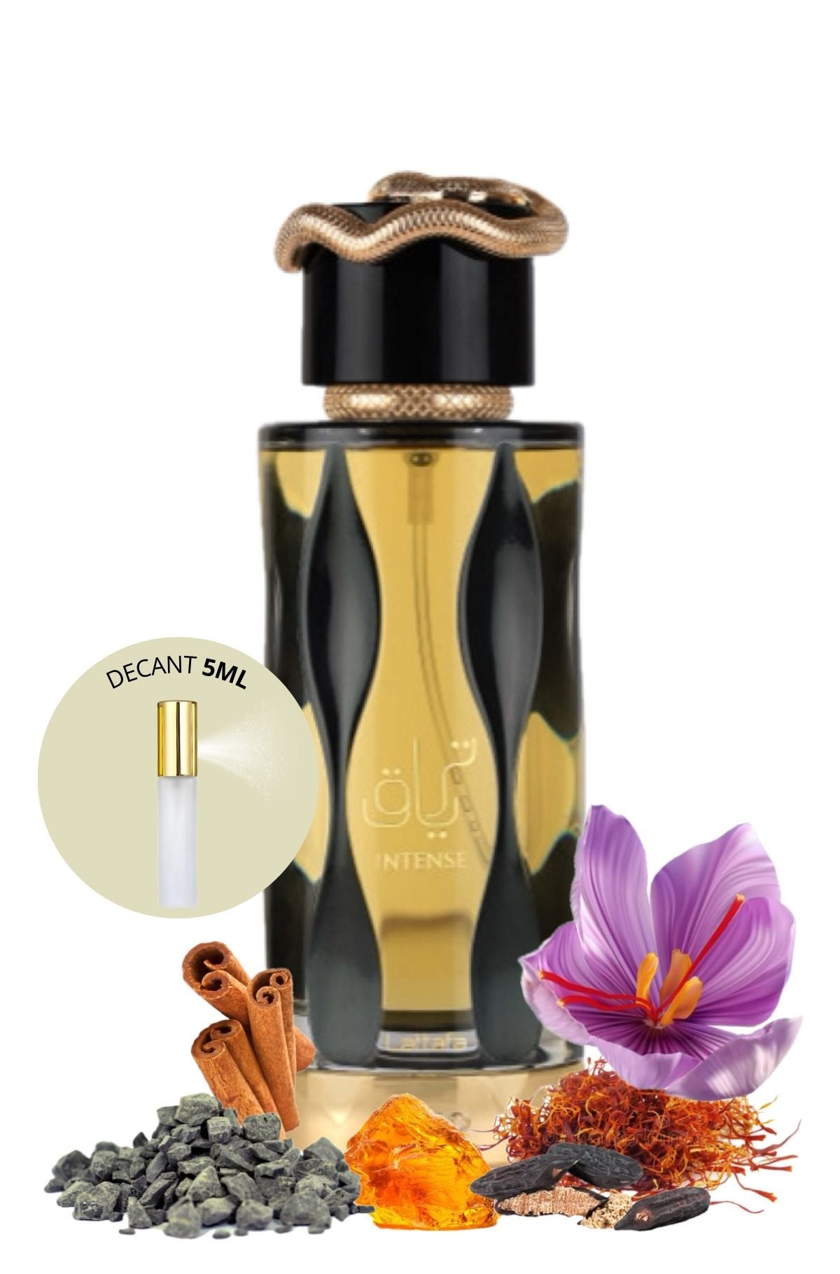 Decant Teriaq Intense Eau de Parfum 5 mL Lattafa