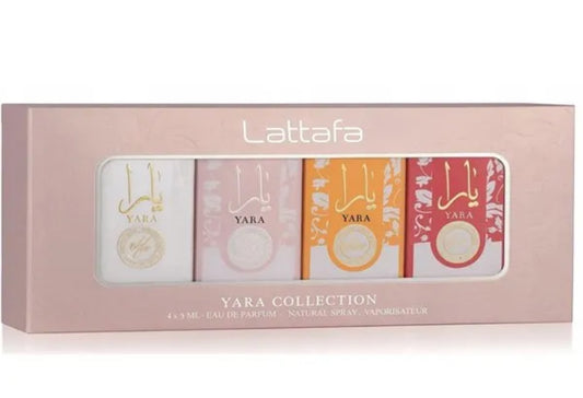 Set Yara Collection 4 x 5 mL Eau de Parfum | Lattafa