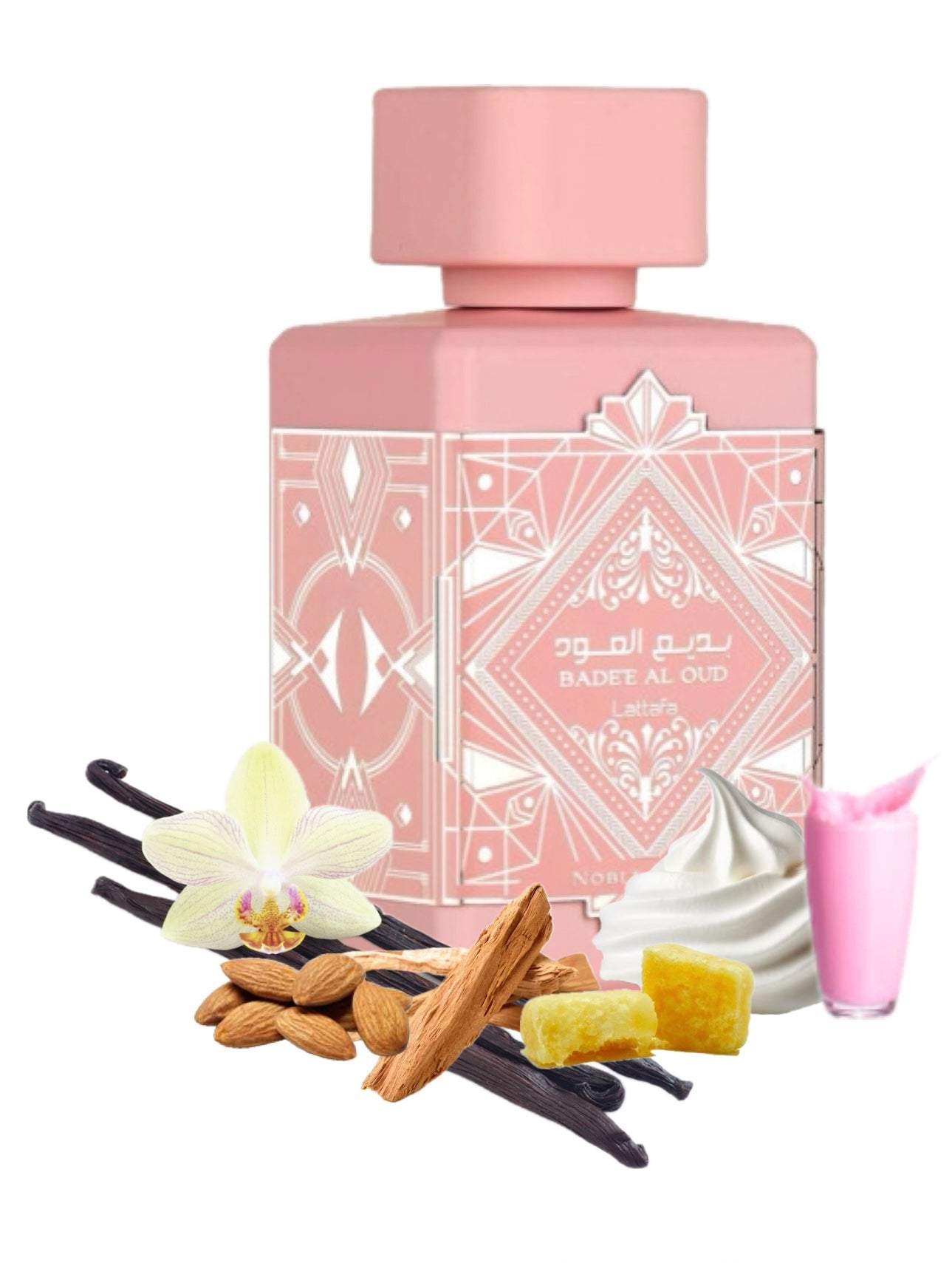 Badee al Oud Noble Blush Eau de Parfum 100 mL Lattafa