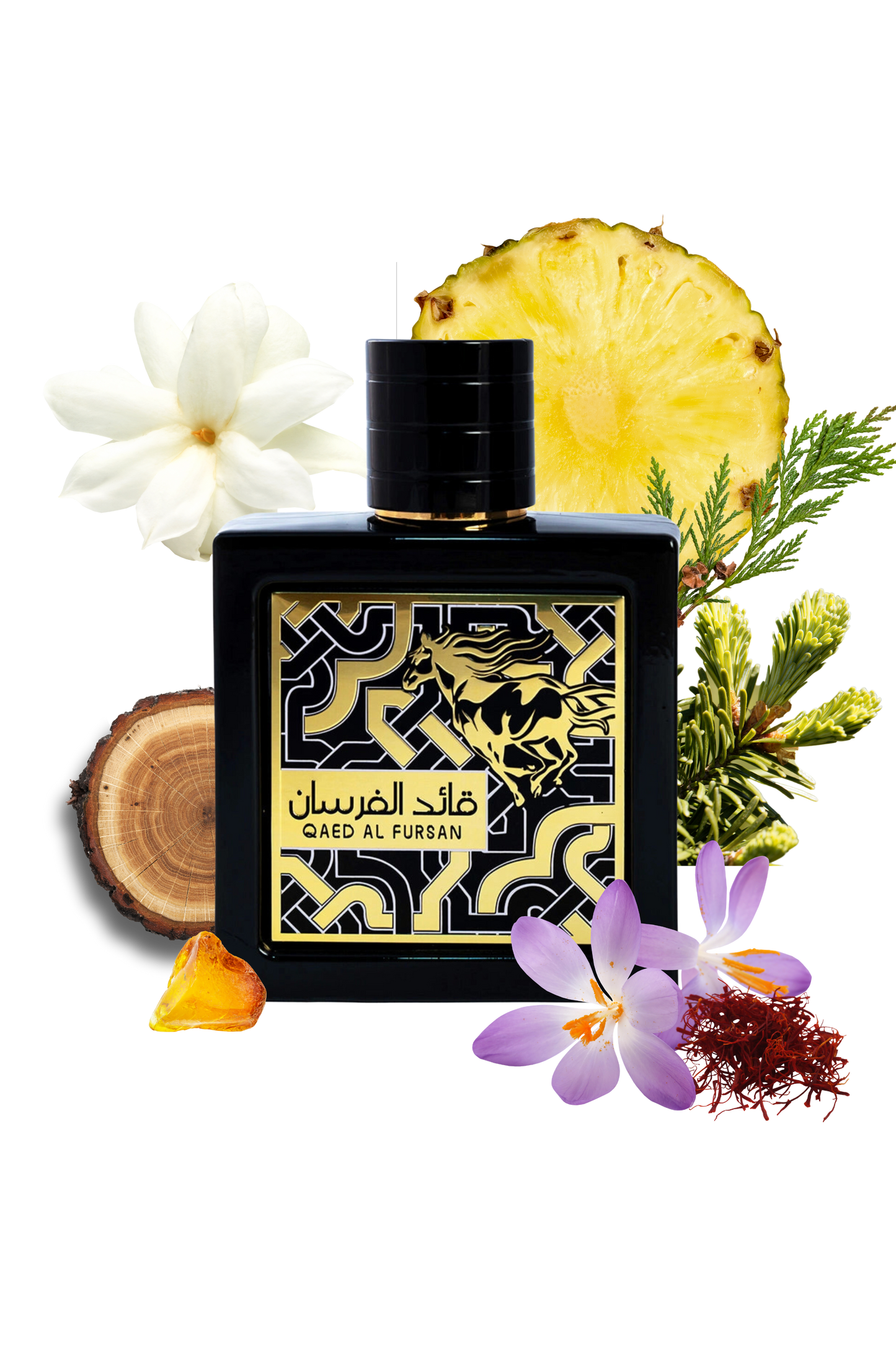 Qaed Al Fursan Black Eau De Parfum 90mL Lattafa