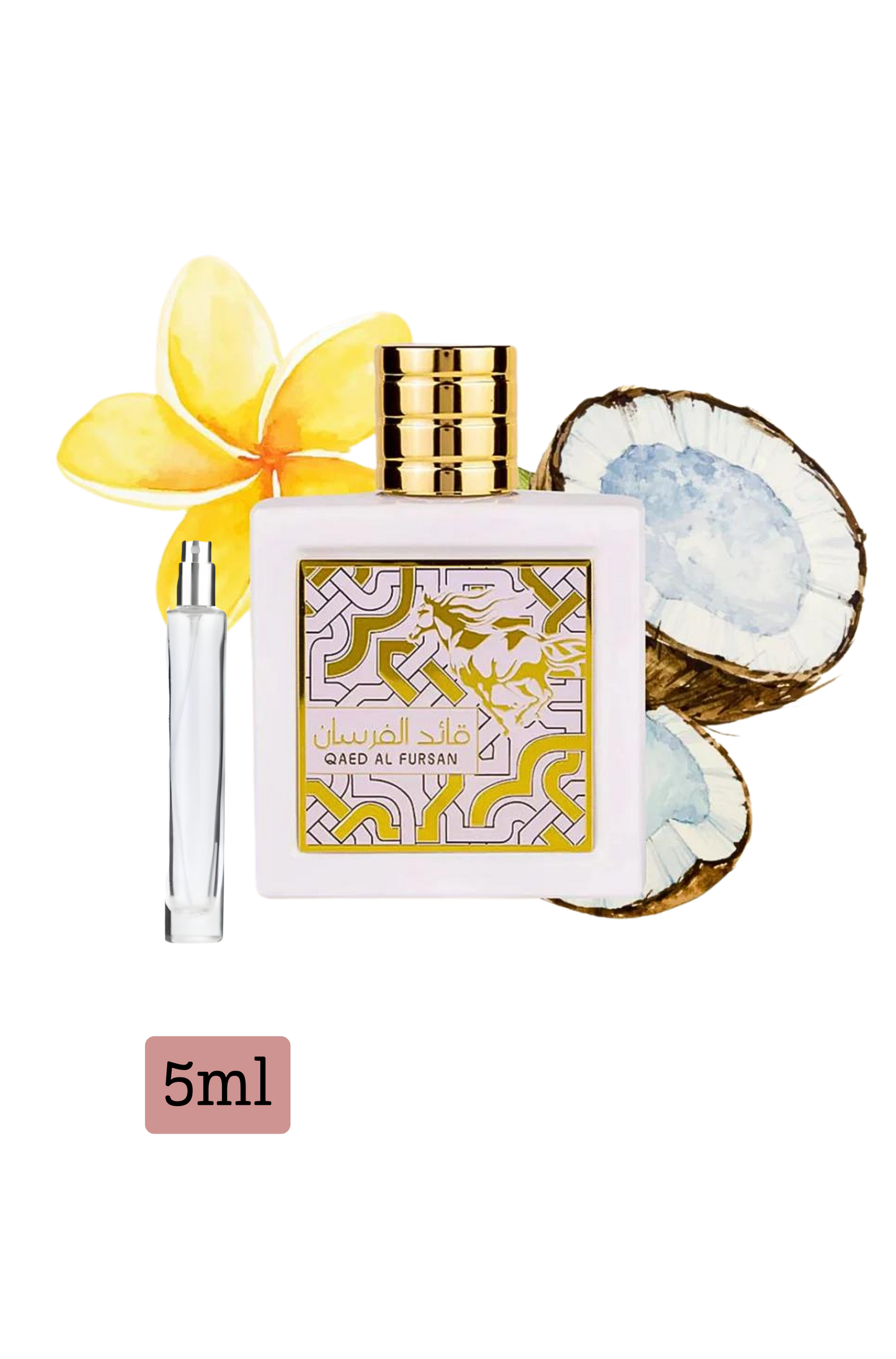 Decant Qaed Al Fursan Unlimited Eau De Parfum 5 mL Lattafa