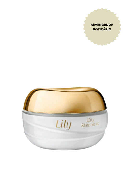 Creme Hidratante Acetinado Lily, 250g