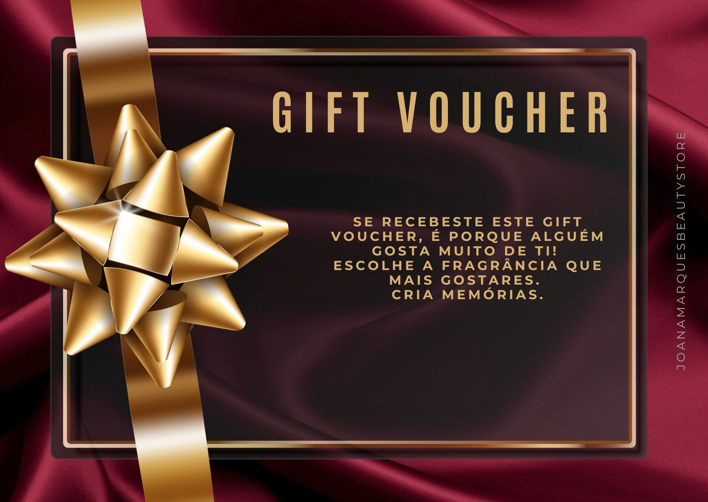 Voucher Digital Joana Marques Beauty Store