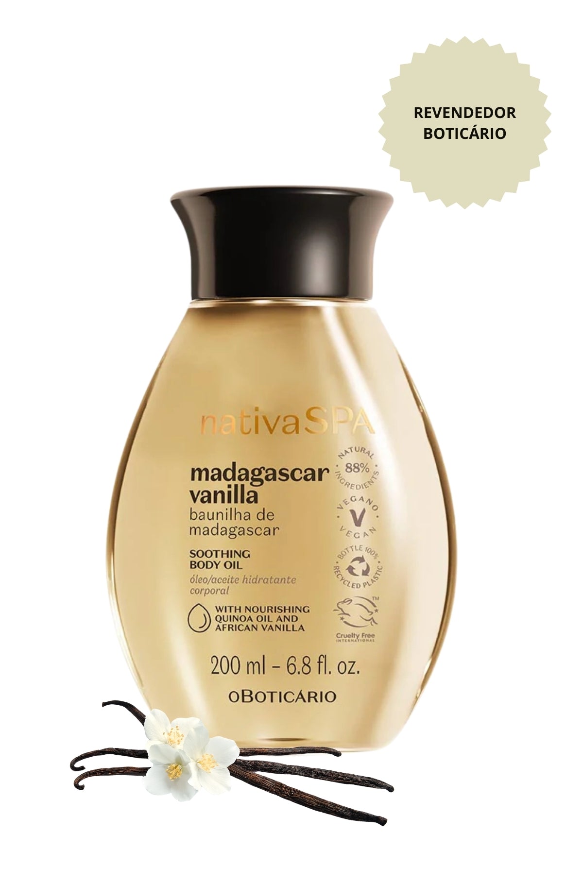 Óleo de Baunilha Madagascar