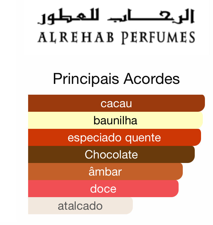 Decant Choco Musk Pistachio Eau de Parfum 5 mL | Al-Rehab