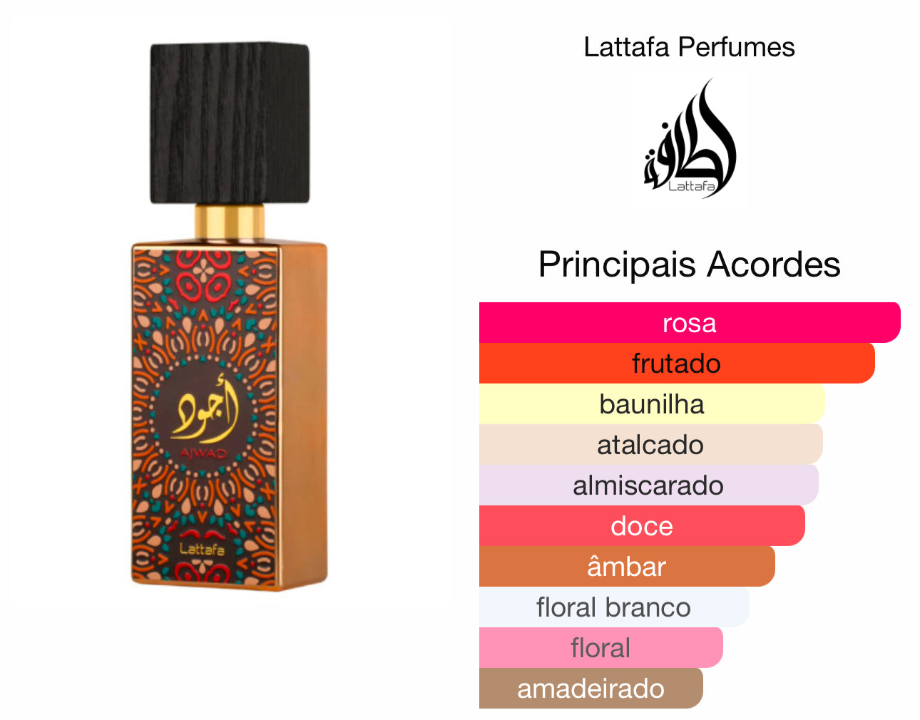 Ajwad Eau de Parfum 100 mL Lattafa