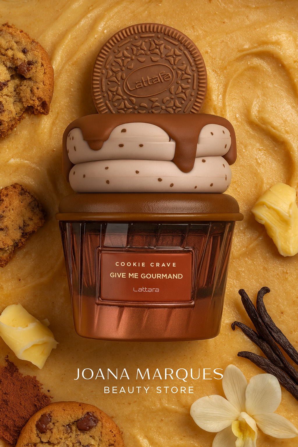 Cookie Crave Give Me Gourmand Eau de Parfum 100 mL | Lattafa