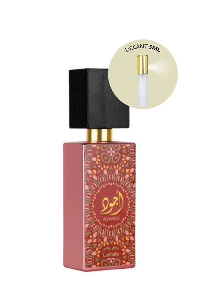 Decant Ajwad pink to pink Eau de parfum 5 mL | Lattafa