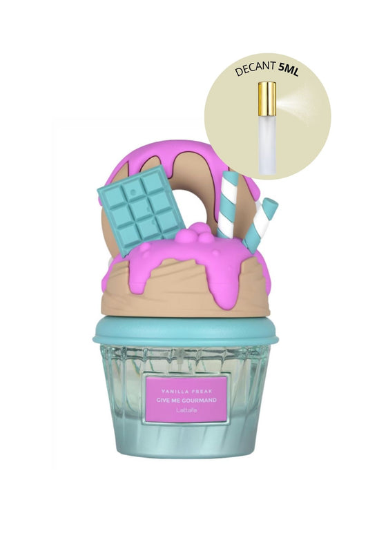 Decant Vanilla Freak Give Me Gourmand Eau de Parfum 5 mL | Lattafa