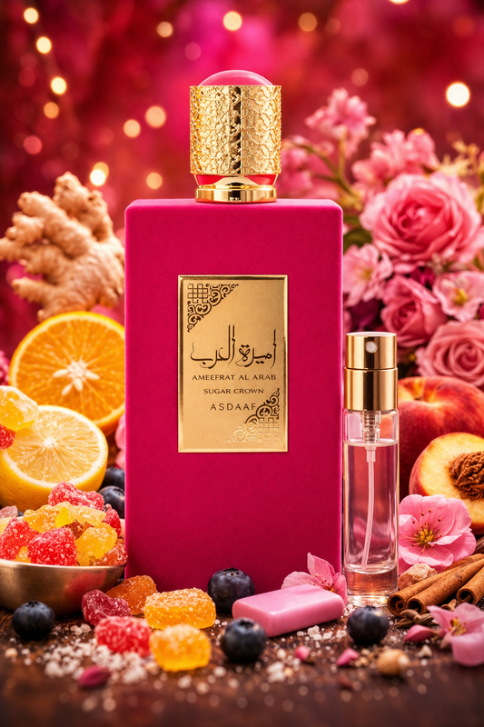 Decant Ameerat al Arab Sugar Crown Eau de Parfum 5 mL | Asdaaf