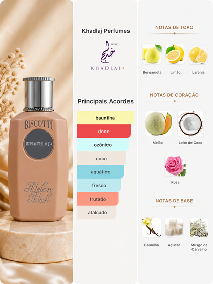 Biscotti Melon Misk Extrait de Parfum | Khadlaj