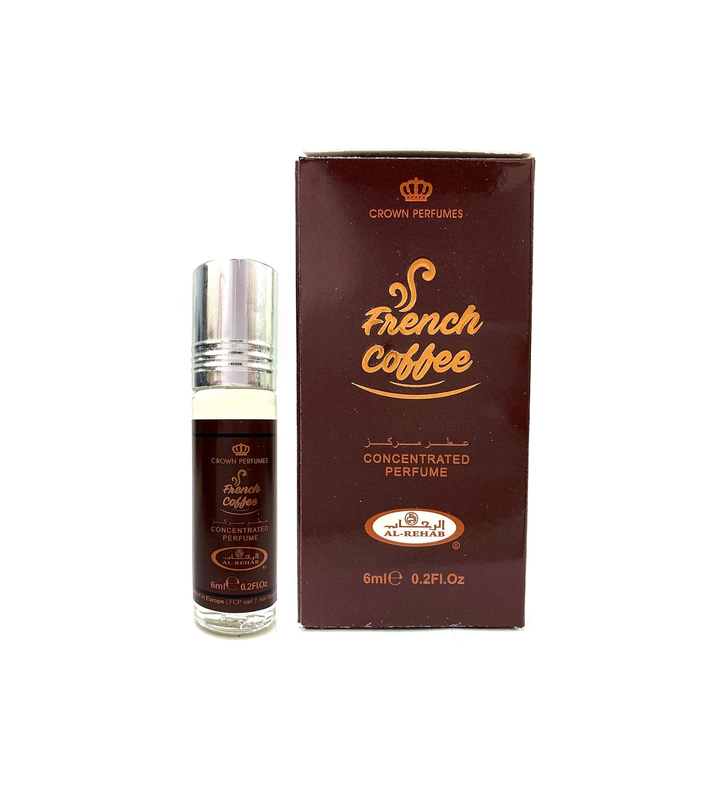 French Coffee Perfume Oil 6ml Al Rehab