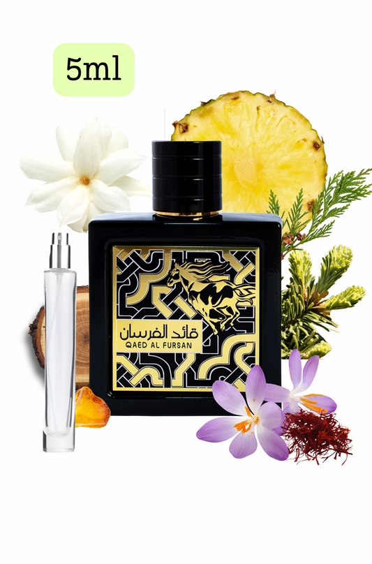 Decant Qaed Al Fursan Black Eau De Parfum